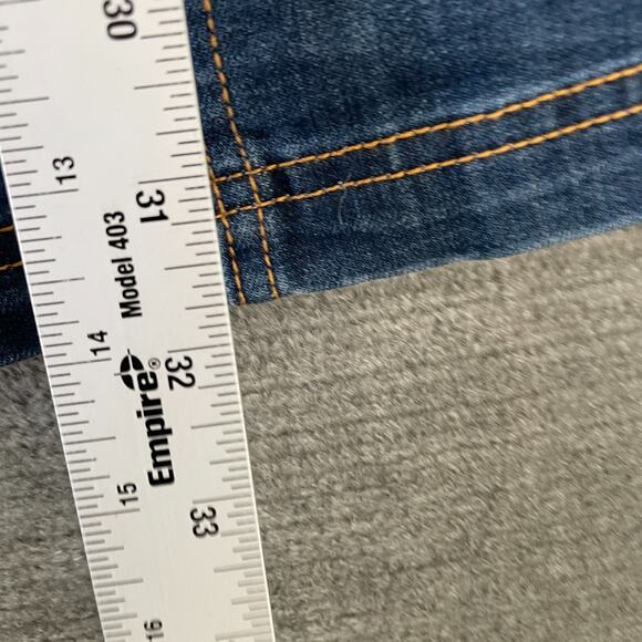 Catherine's Jean Jacket Women 5X Blue Chore Oversized Barn Pockets Utility - Picture 4 of 10